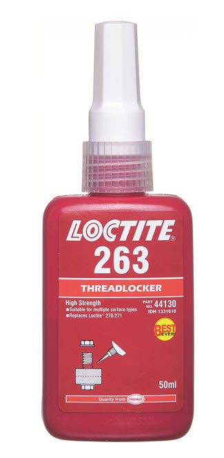 LOCTITE 263 THREADLOCKER HIGH 50ML (M-263)