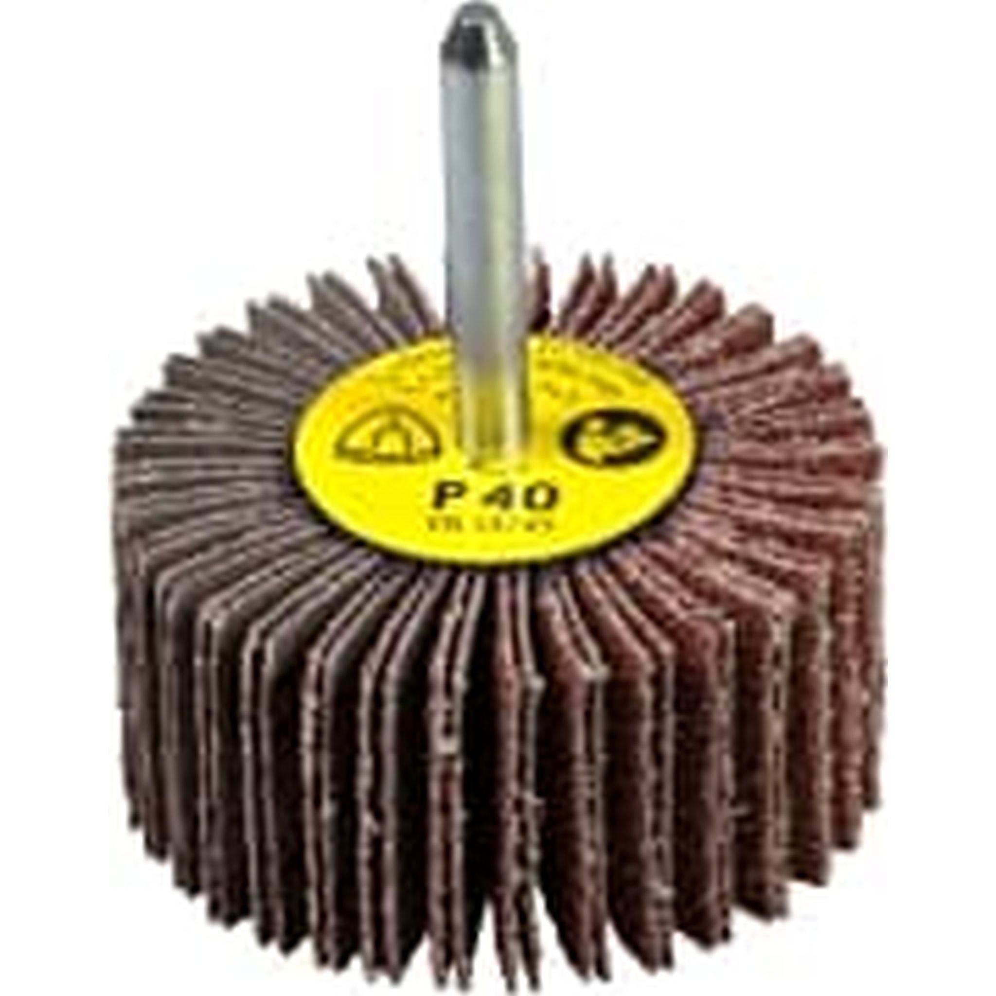 FLAP WHEEL 50 x 20mm 40g 6mm SHAFT