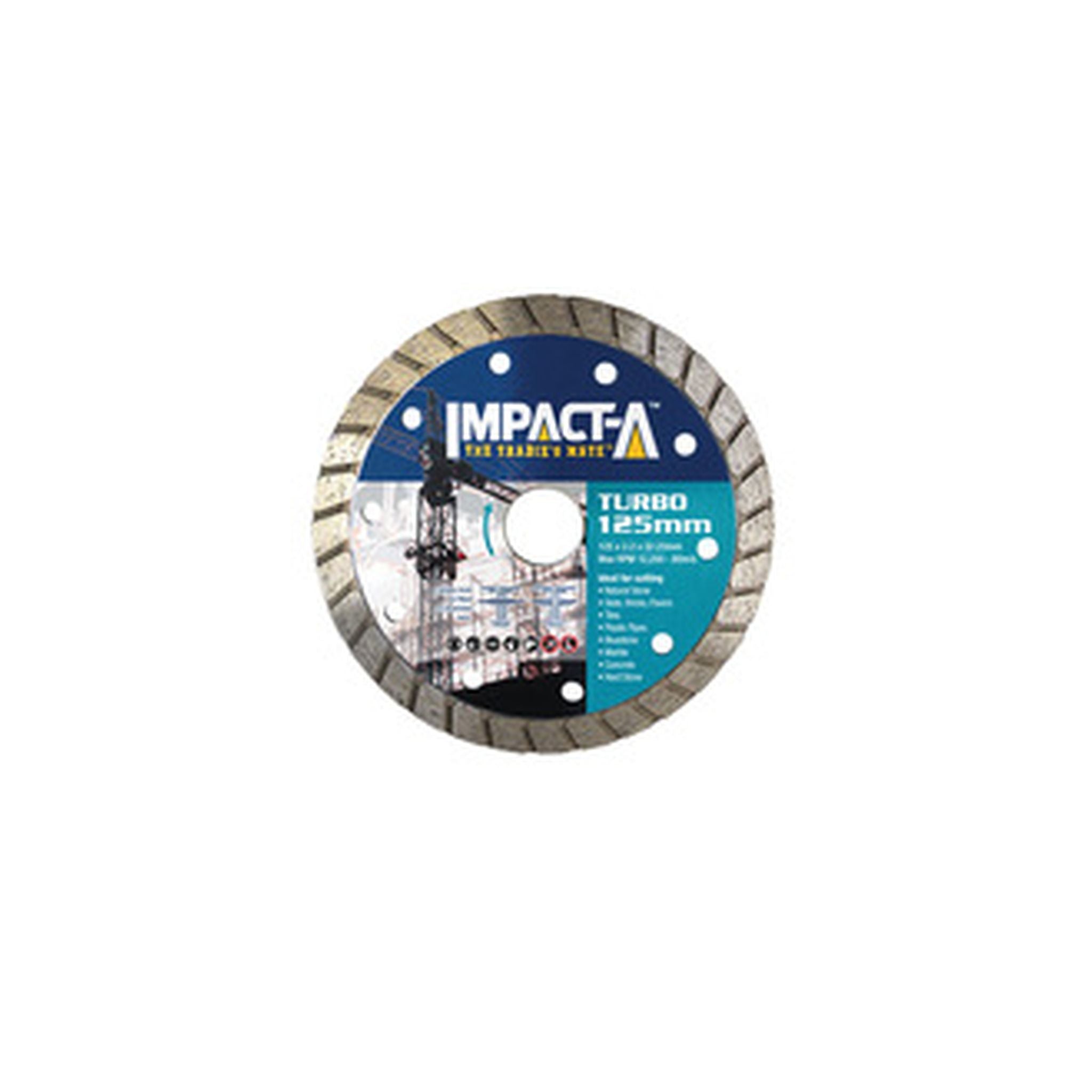 DIAMOND BLADE 125MM x 22.23 TURBO