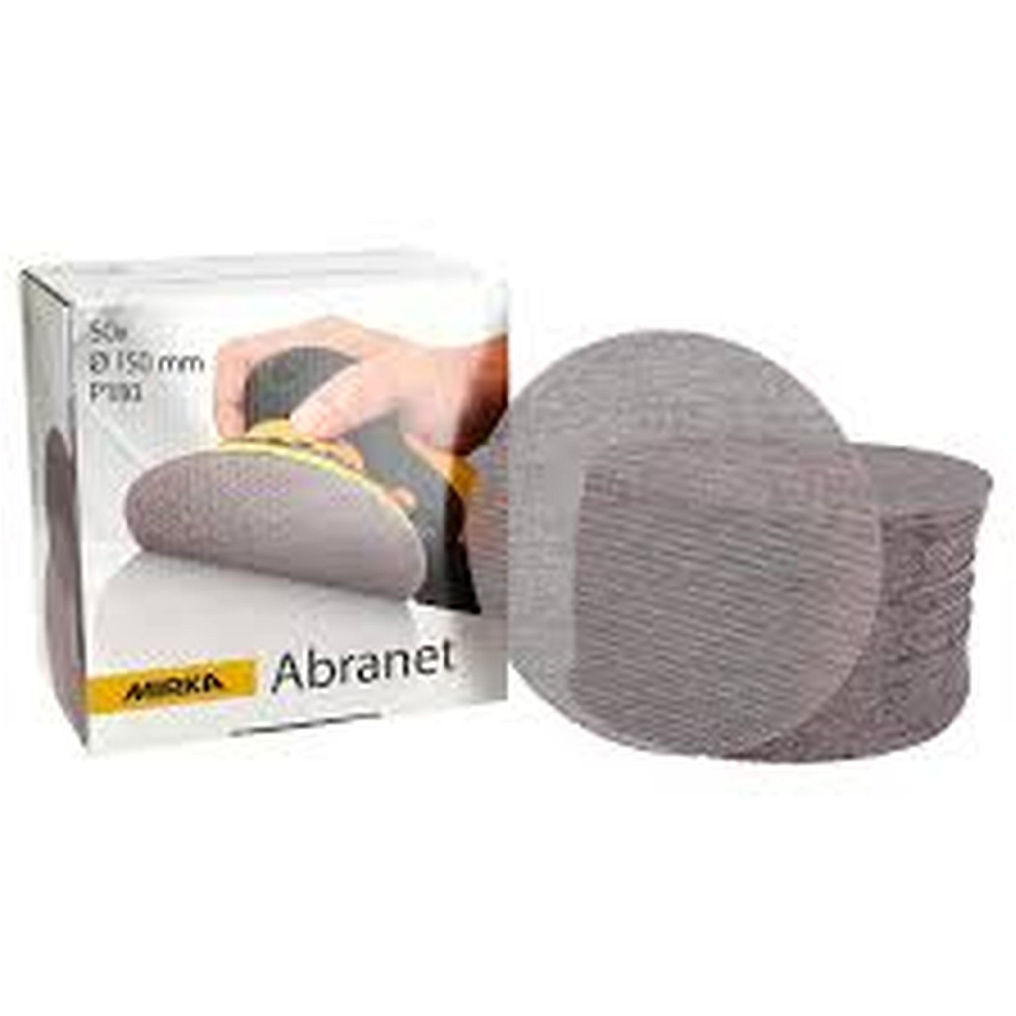 SANDING DISC 150mm x P180 (PACK 50)