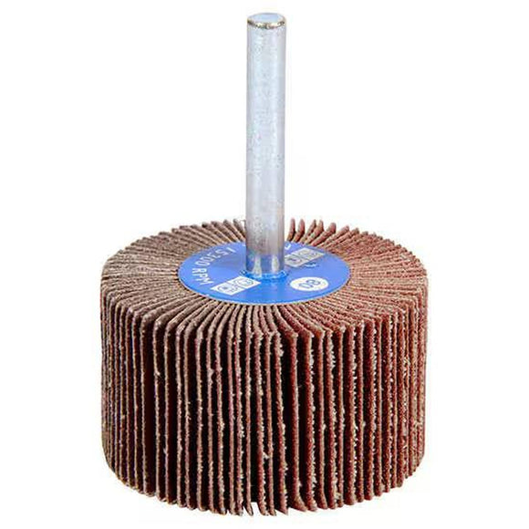 FLAP WHEEL 50 x 30mm 60g 6mm SHAFT