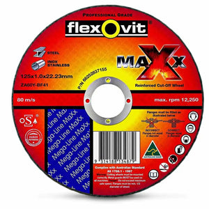DISC CUTTING 125 x 1.0 x 22.23 MAXX3 - TUB 25