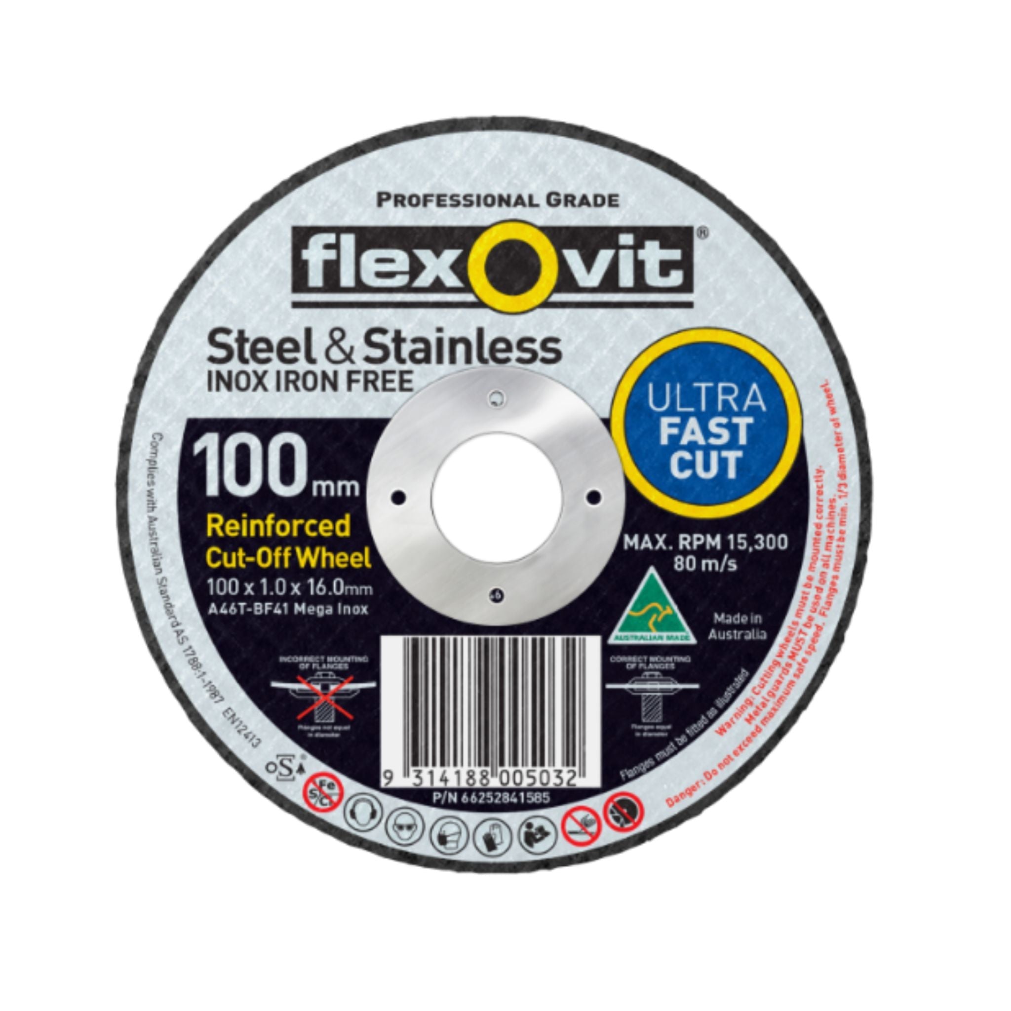 DISC CUTTING 100 x 1.0 x 16 - ULTRA THIN