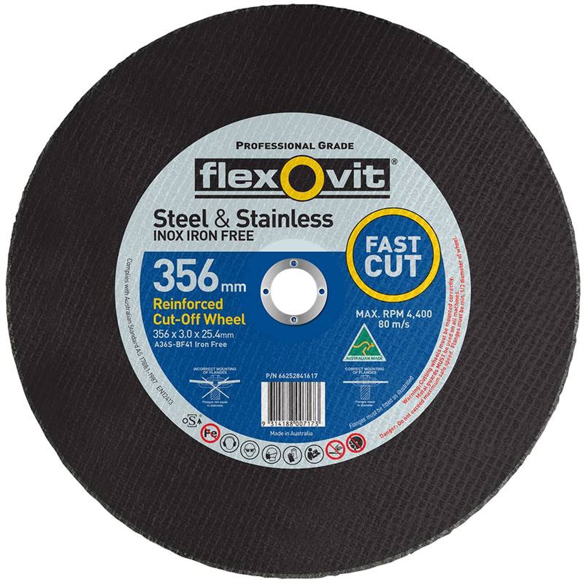 DISC CUTTING 356 x 3.0 x 25.4 LOW SPEED