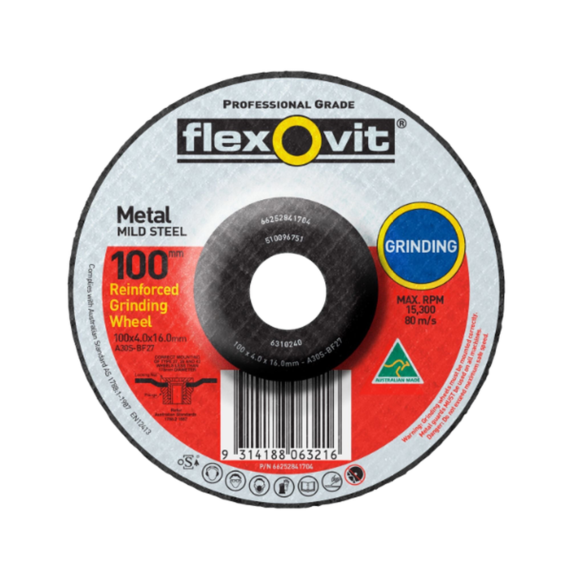 DISC GRINDING 100 x 4.0 x 16