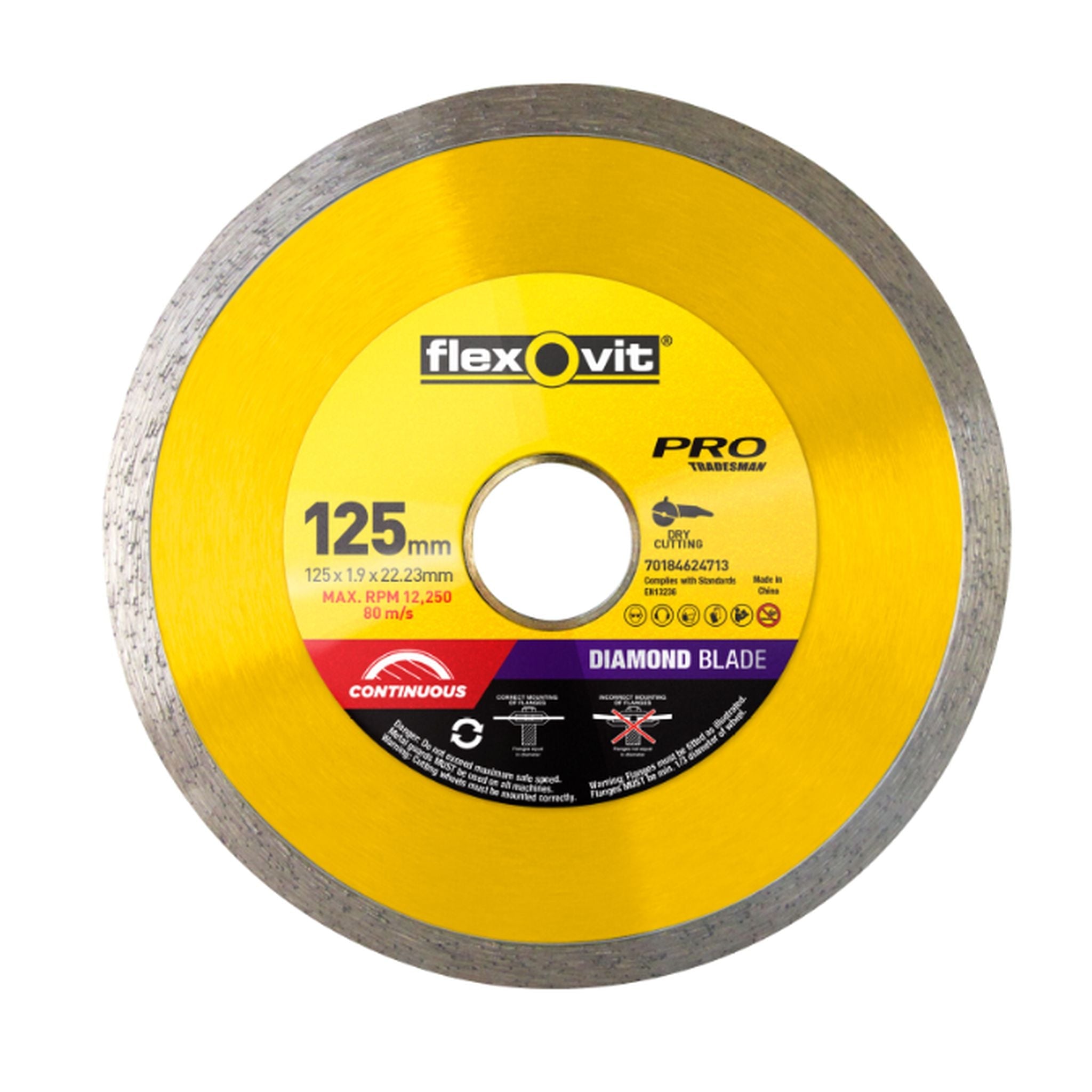 DISC DIAMOND BLADE 125 x 1.6 x 22/20