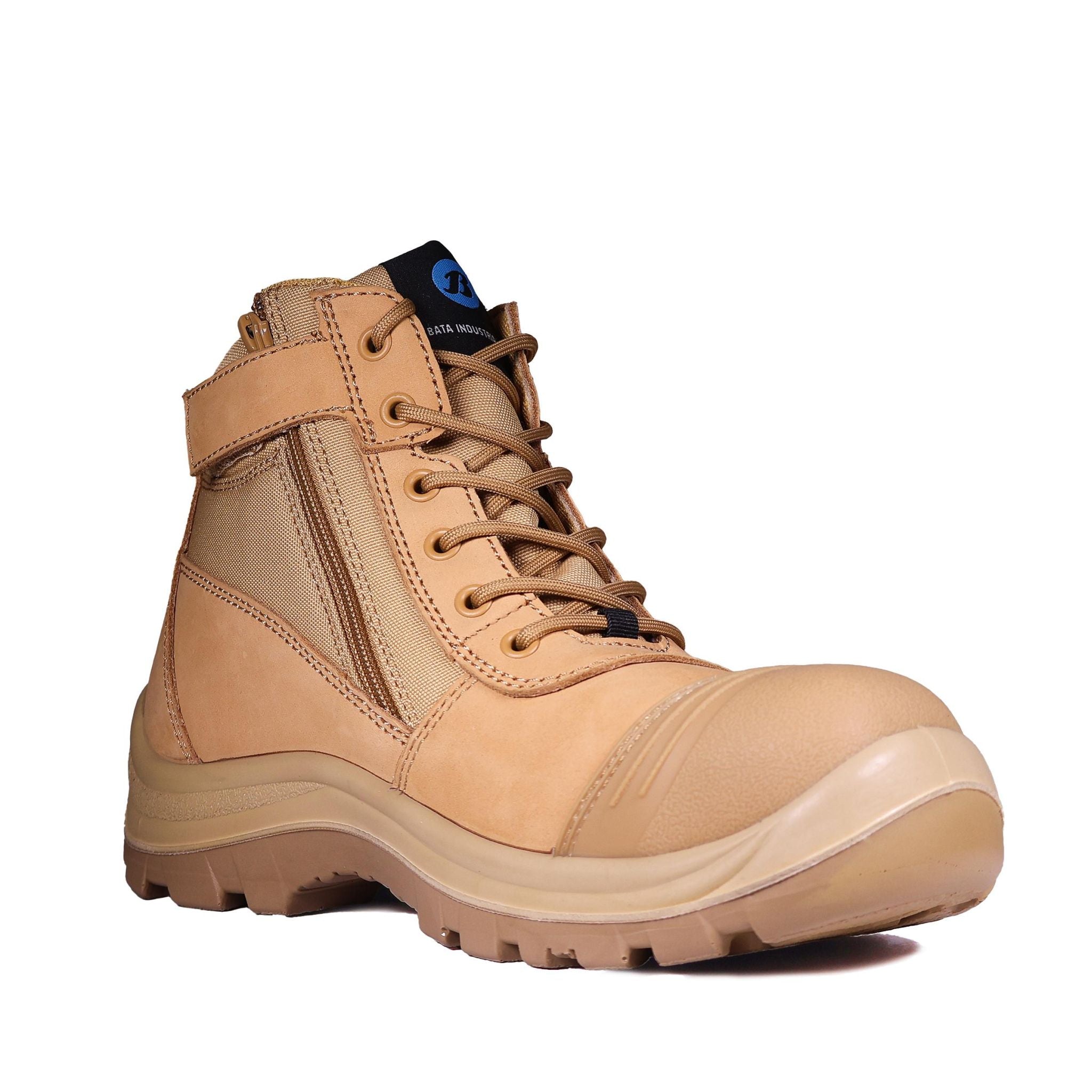 BOOT TRADEMATE WHEAT ZIP