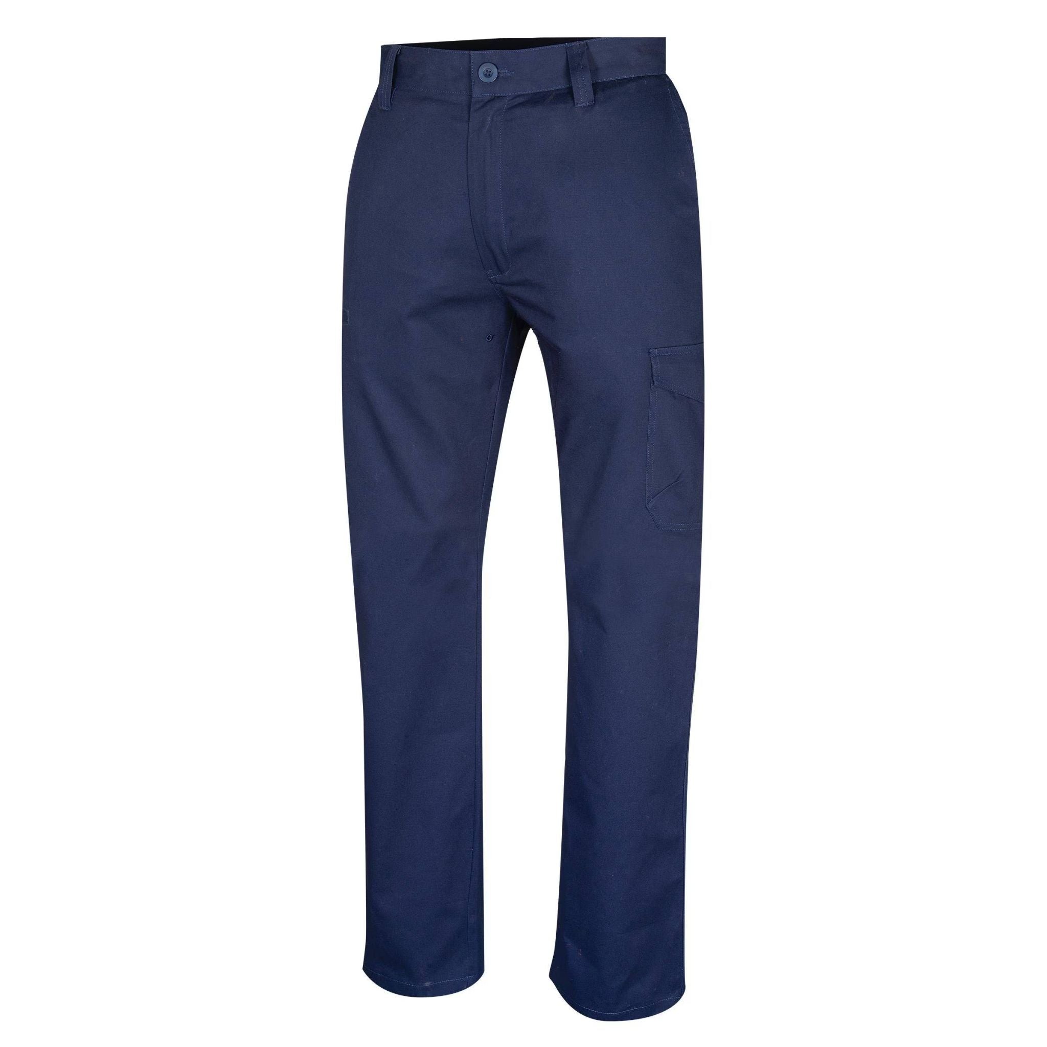 PANTS MIDWEIGHT DRILL CARGO NAVY SIZE 77R