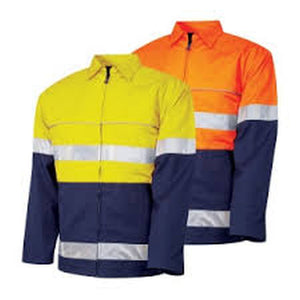 JACKET WITH REFLECTIVE TAPE ORA/NAV SIZE S