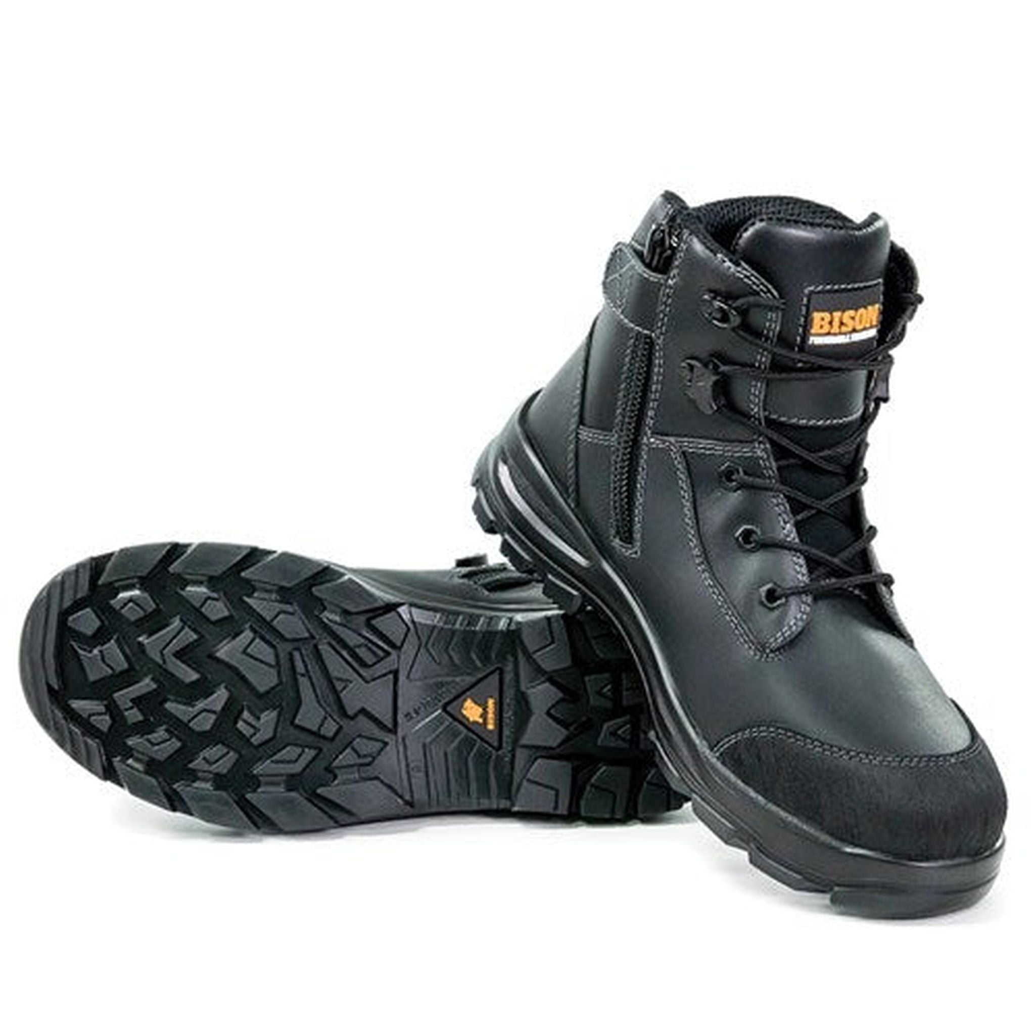 BOOT TOR ZIP BLACK BUMP TOE L/U SIZE 07