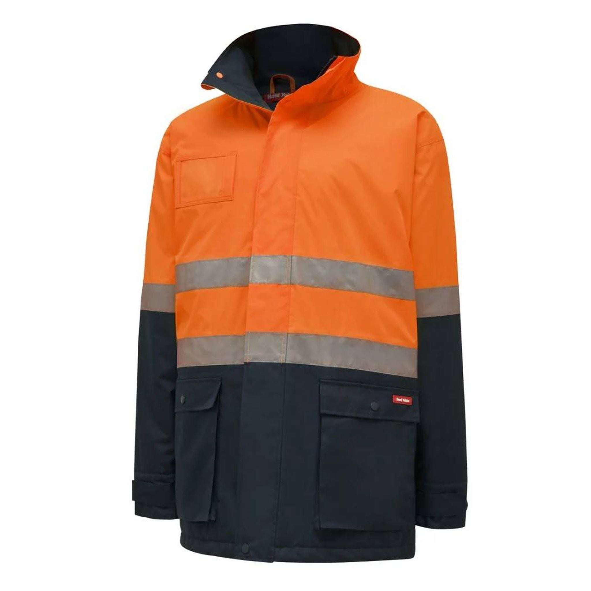 JACKET HI-VIS ORA/NAVY REFLECTIVE SMALL