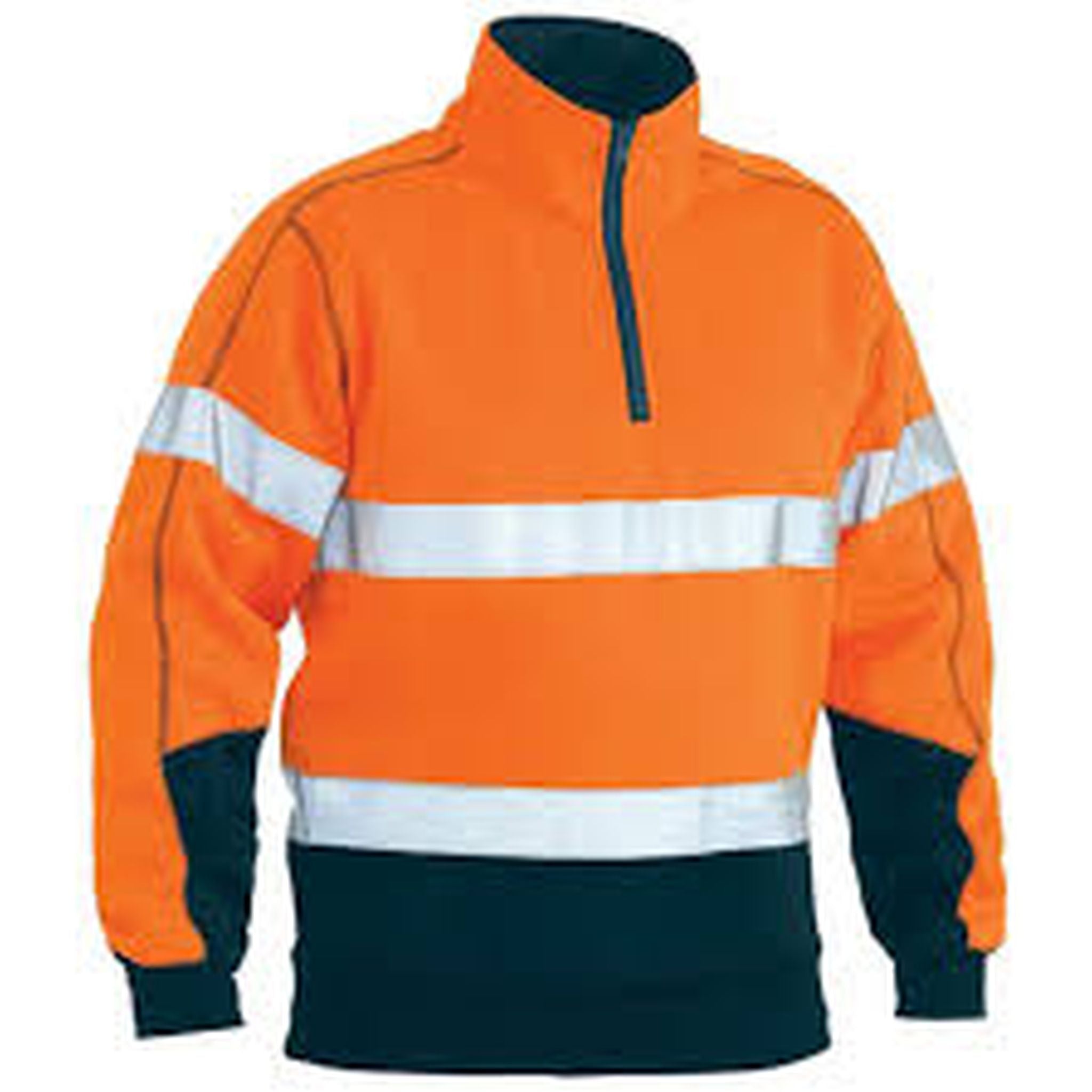 JUMPER HI-VIS ORA/NAVY SMALL
