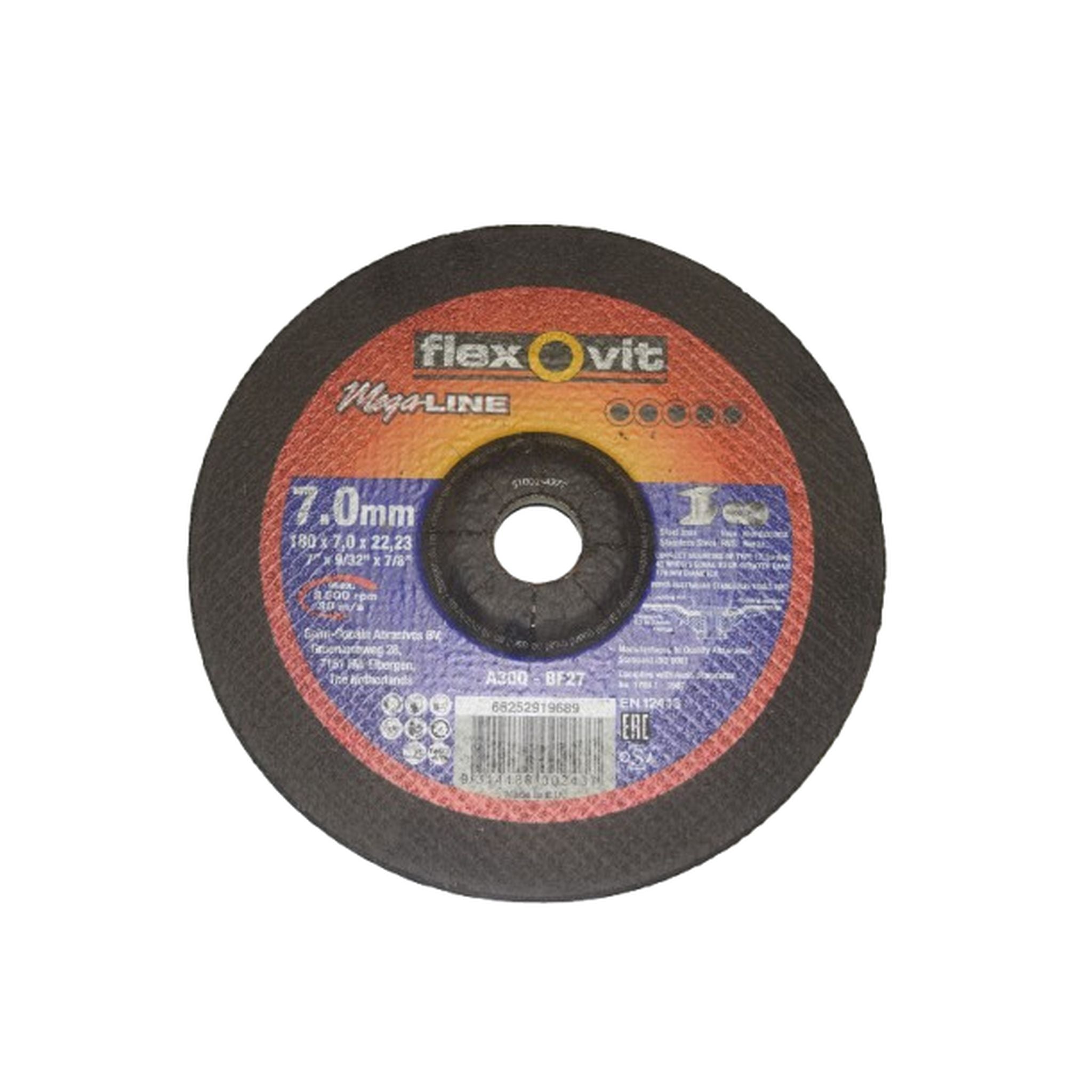 DISC GRINDING 180 x 7 x 22.23 A30Q