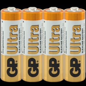 BATTERY ALKALINE 1.5V SIZE AA (4 PACK)