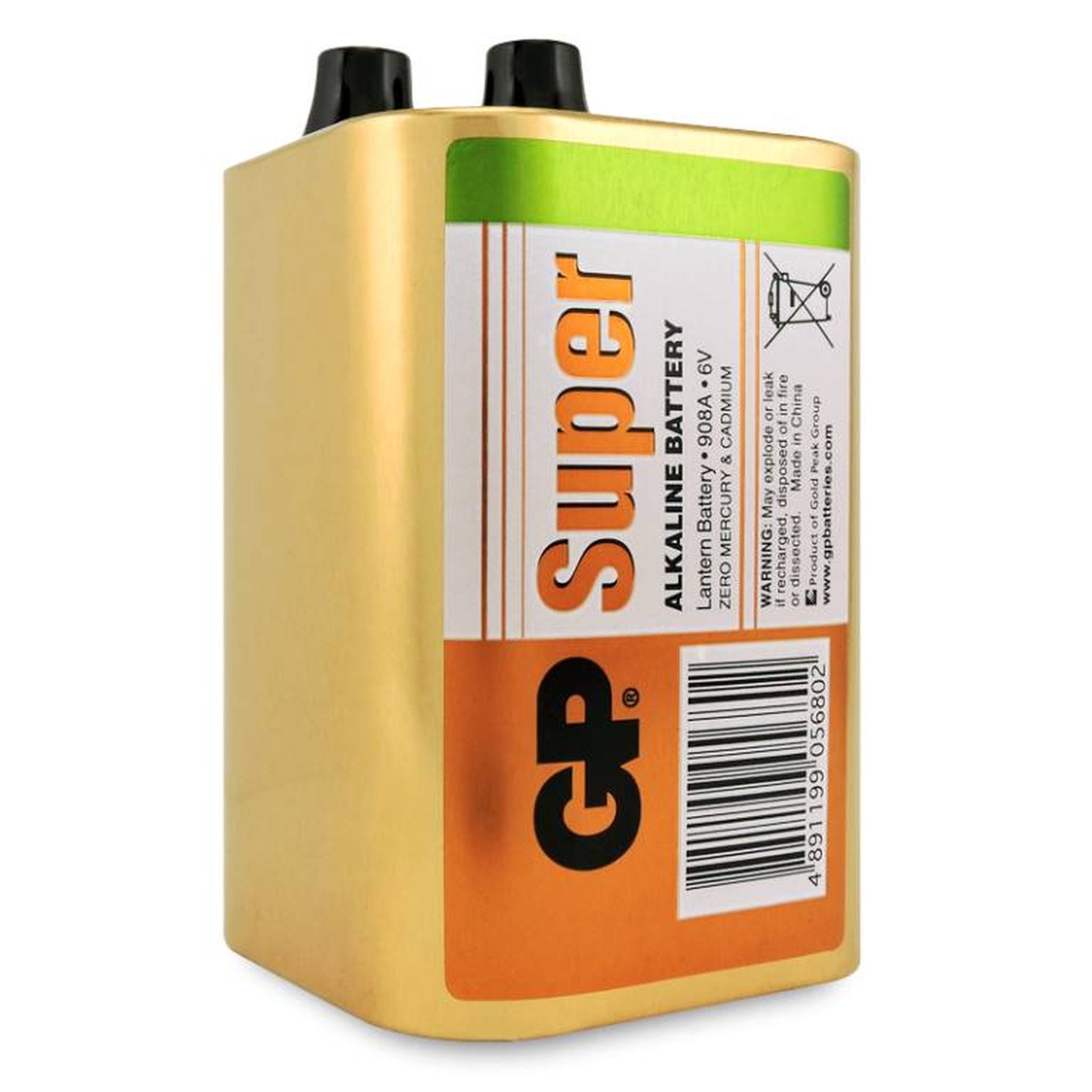 BATTERY 6V ALKALINE (SINGLE)