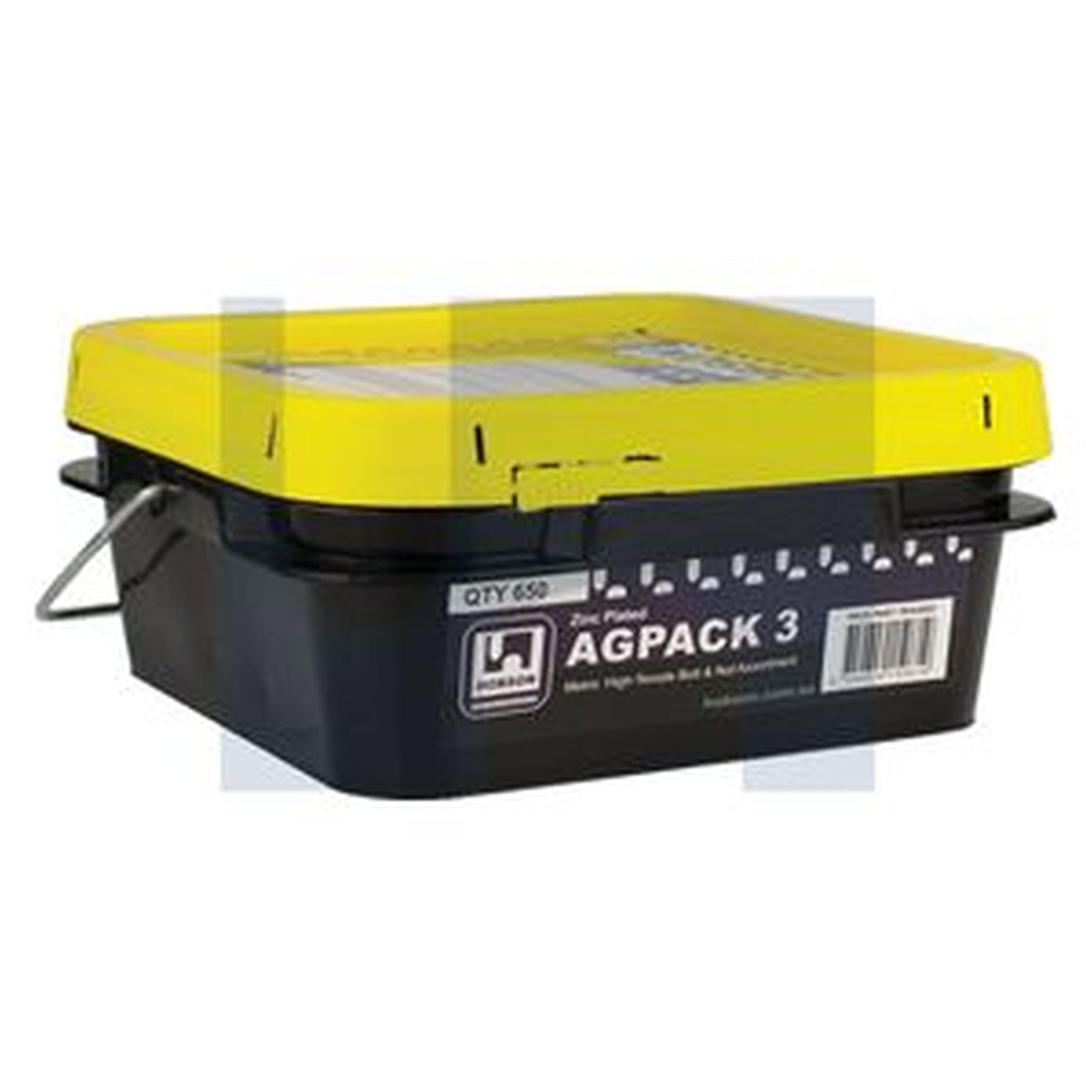 BOLT & NUT KIT METRIC G8 Z/P