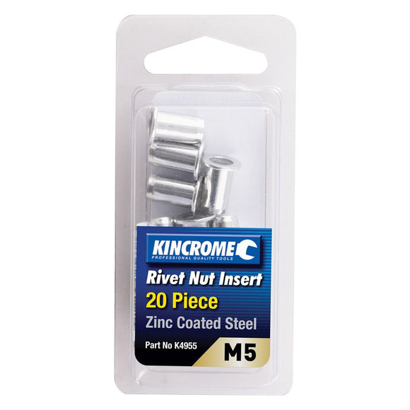 RIVET NUTS M5 STEEL PKT 20