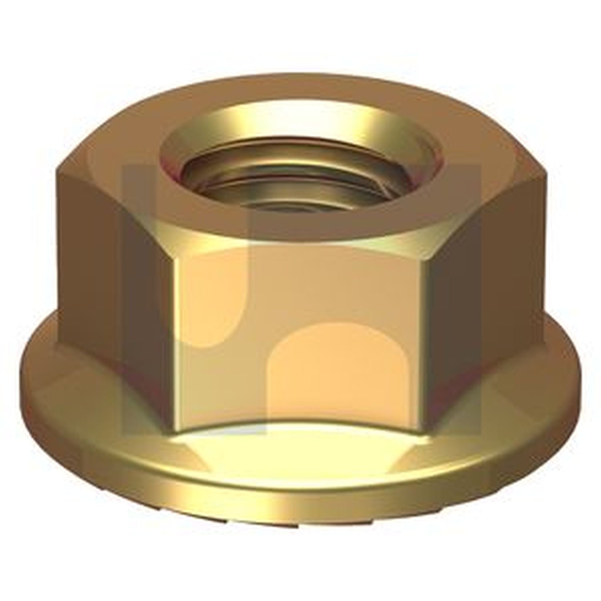 NUT HEX M6 FLANGE
