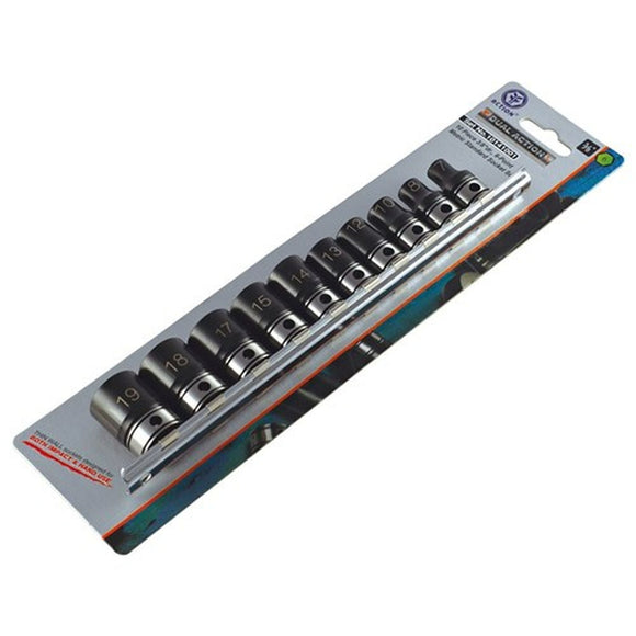 DASET3M-10PCS 6PT 3/8 DR 7-19 DB