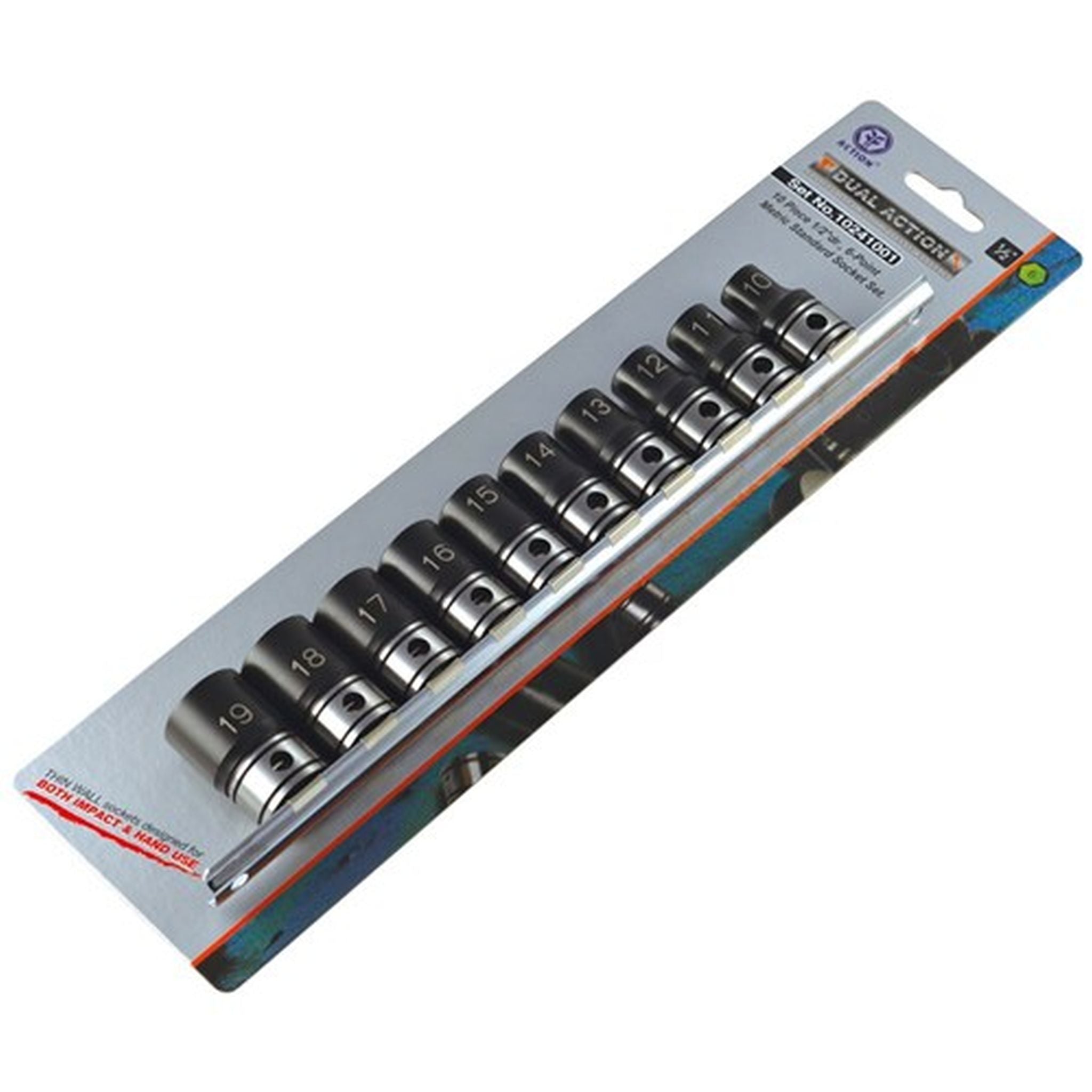 DASET4-10PCS 6PT 1/2 DR 10-19 DB