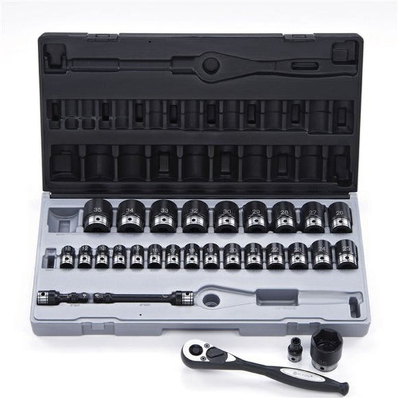 DASET4M-29PCE 6PT 1/2DR SET