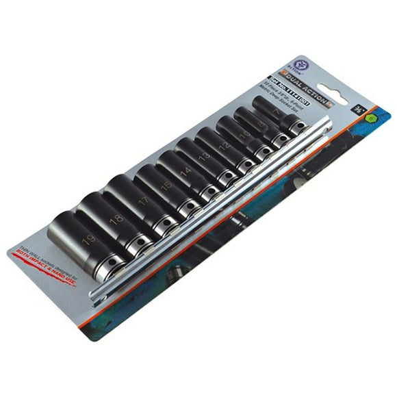 DASET3ML-10PCS 6PT 3/8 DR 7-19 DB