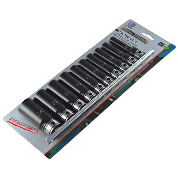 DASET4L-10PCS 6PT 1/2 DR 10-24 DB