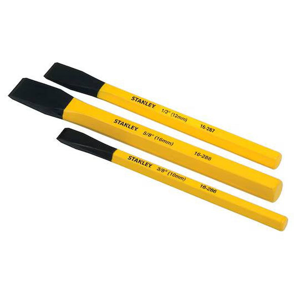 3PC COLD CHISEL SET (10, 12, 16MM)