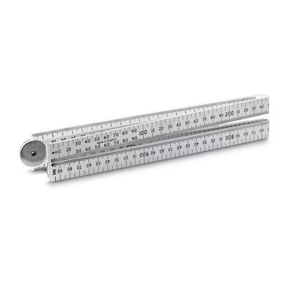 RULE FOLDING PLASTIC LONGLIFE 1M