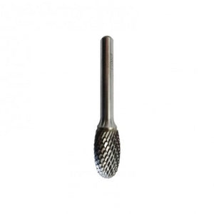 BURR D-CUT 13x19mm 1/4' SHNK OVAL