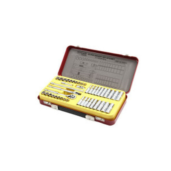 SOCKET SET 14DR 43PCE MET/IMP