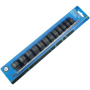 IMSET3M-12PCS 6PT 3/8 DR METRIC 8-22 DB