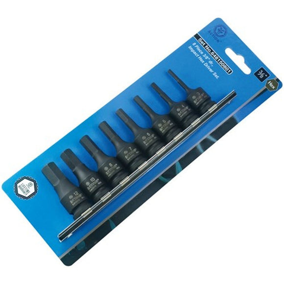 IMSET4MH-8PCS 1/2 DR HEX 4-17 DB