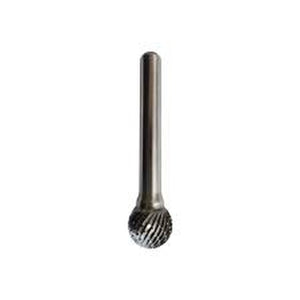 BURR D-CUT 12x10mm 1/4' SHNK BALL