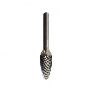BURR D-CUT 13x25mm 1/4' SHNK B/N TREE