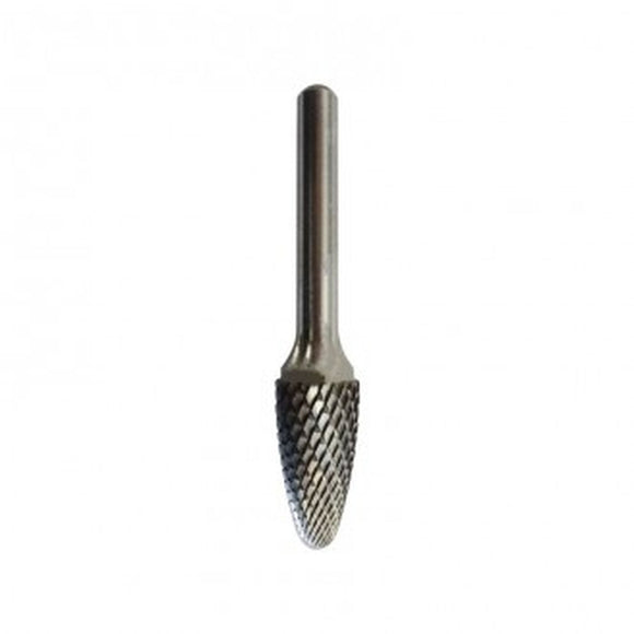BURR D-CUT 13x25mm 1/4' SHNK B/N TREE