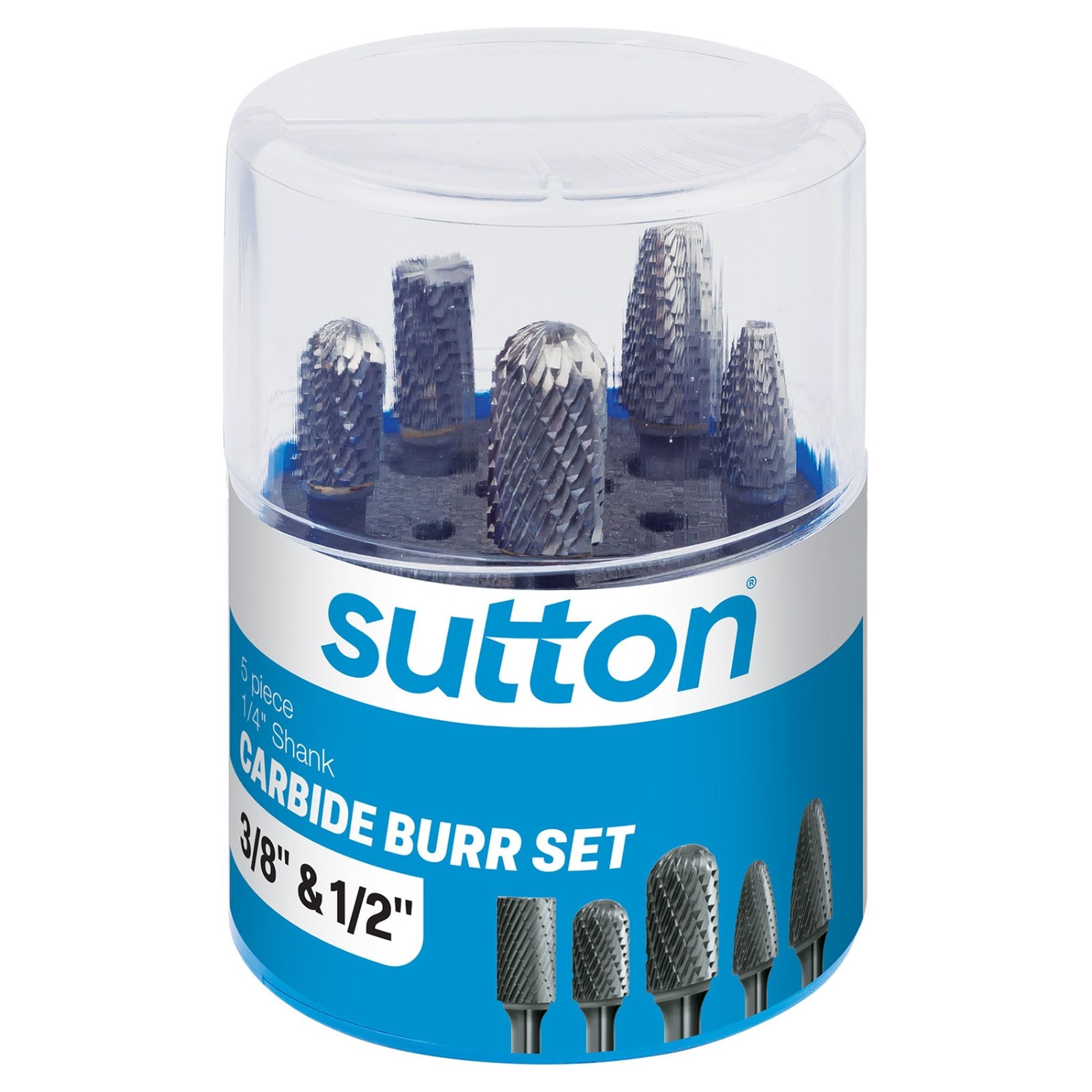 CARBIDE BURR SET 5PCE