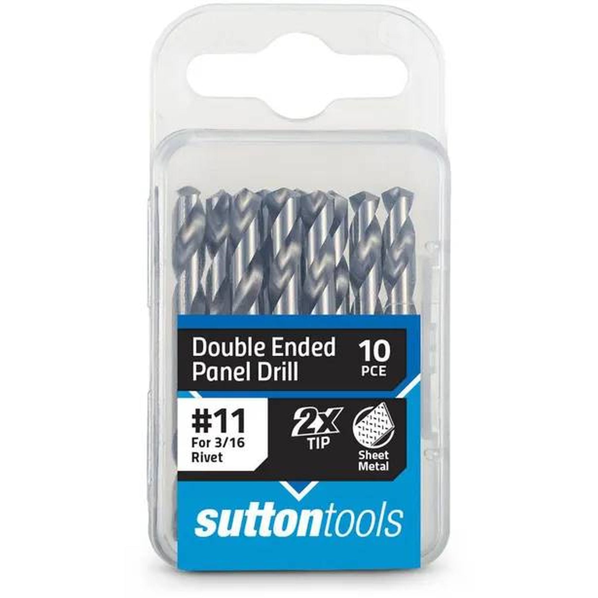 PANEL DRILL #11 4.85mm DOUBLE ENDED (10 PK)