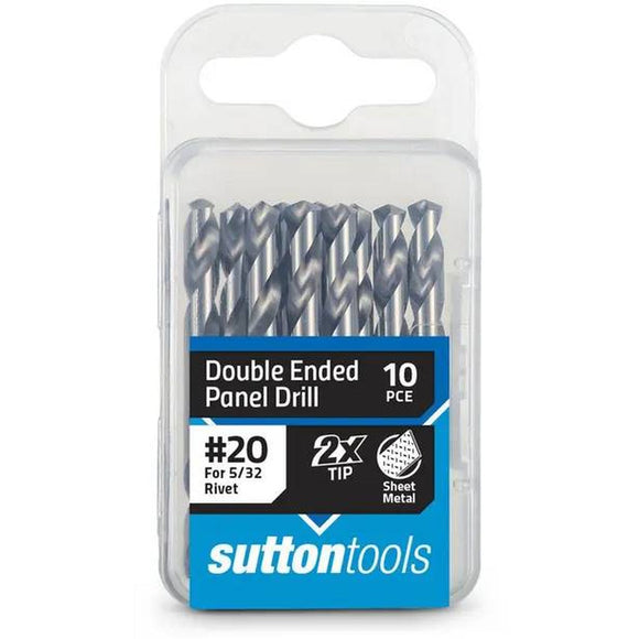 PANEL DRILL #20 4.09mm DOUBLE ENDED (10 PK)