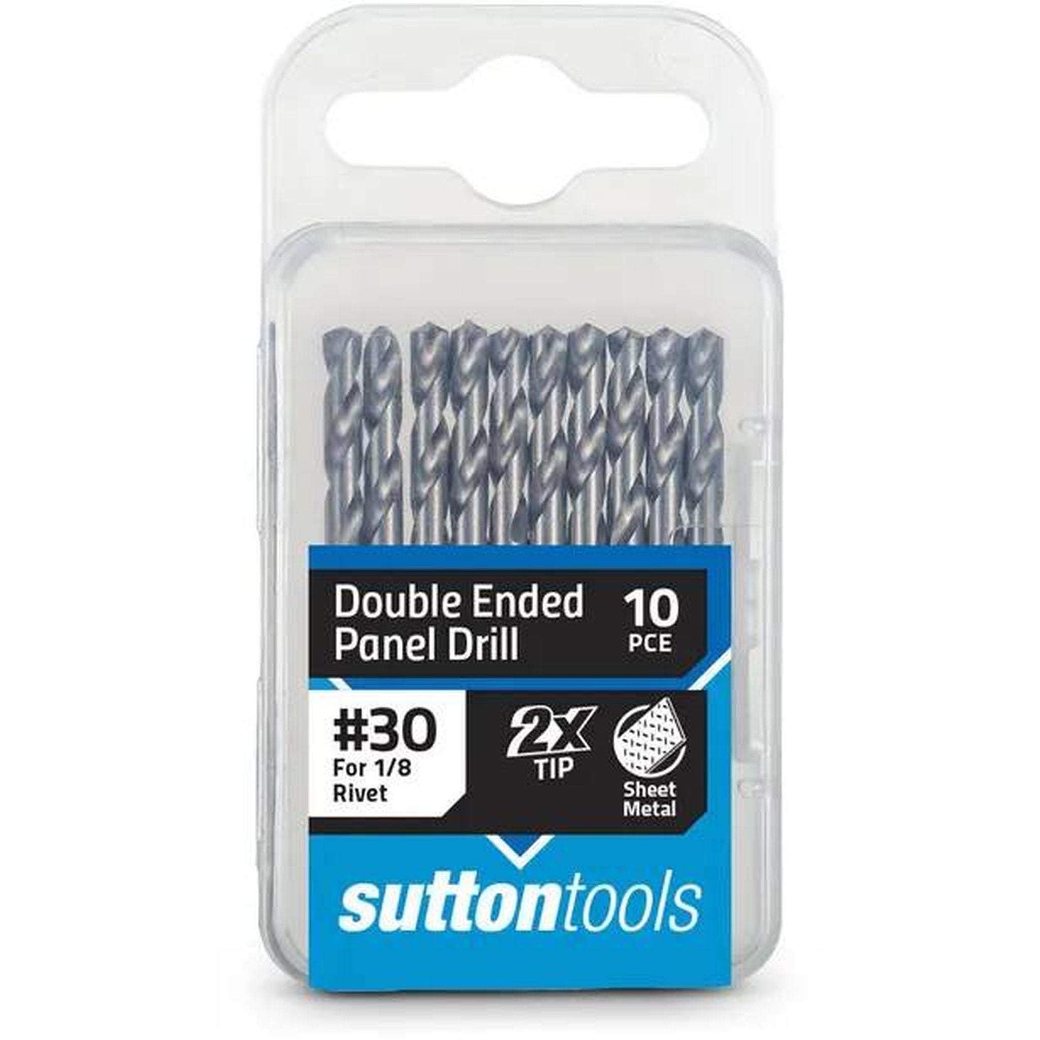 PANEL DRILL #30 3.26mm DOUBLE ENDED (10 PK)