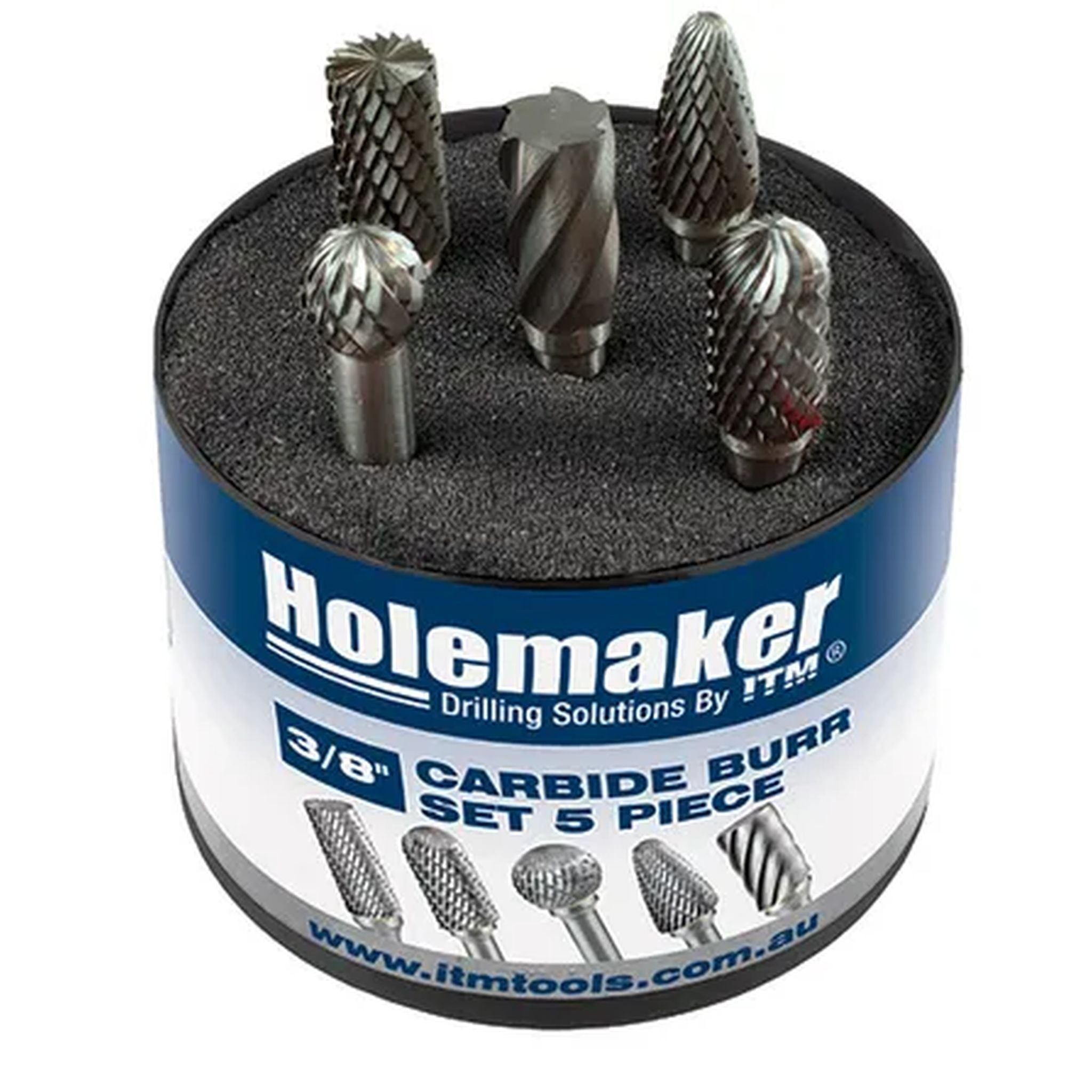 CARBIDE BURR SET 5PCE