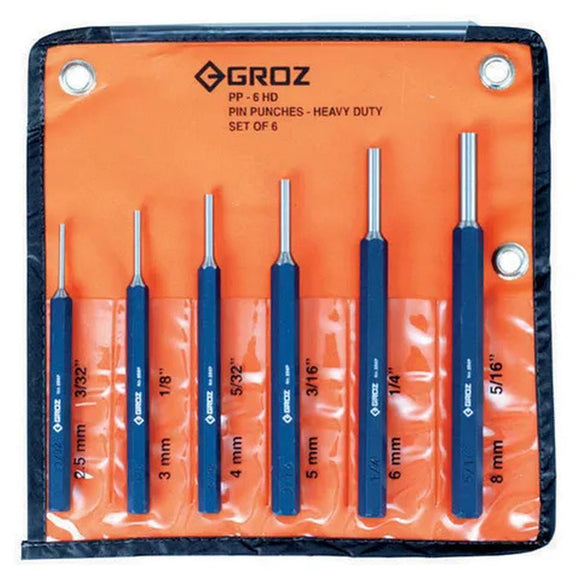 PIN PUNCH SET 6PCE