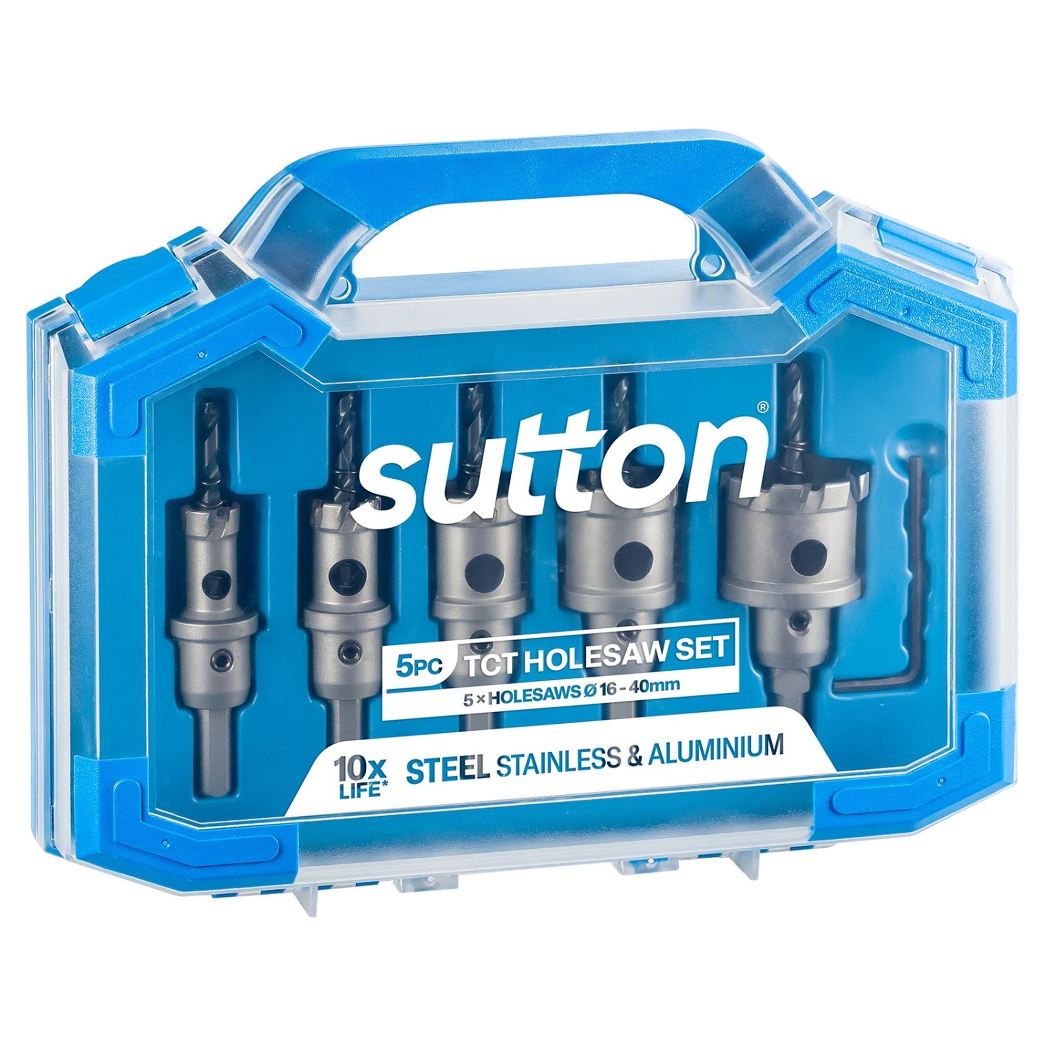 HOLE CUTTER TCT 5PCE 16, 20, 25, 32 & 40mm