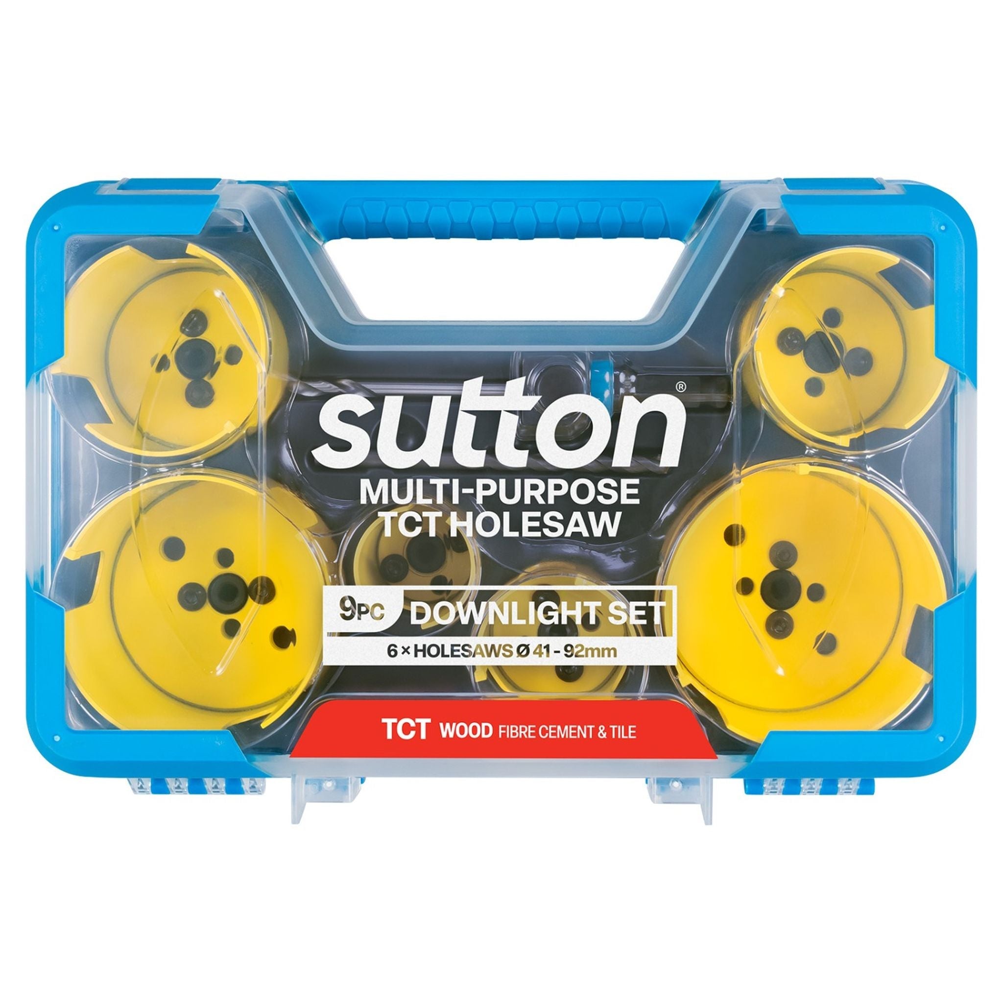 HOLESAW KIT 9 PCE PLUMBERS