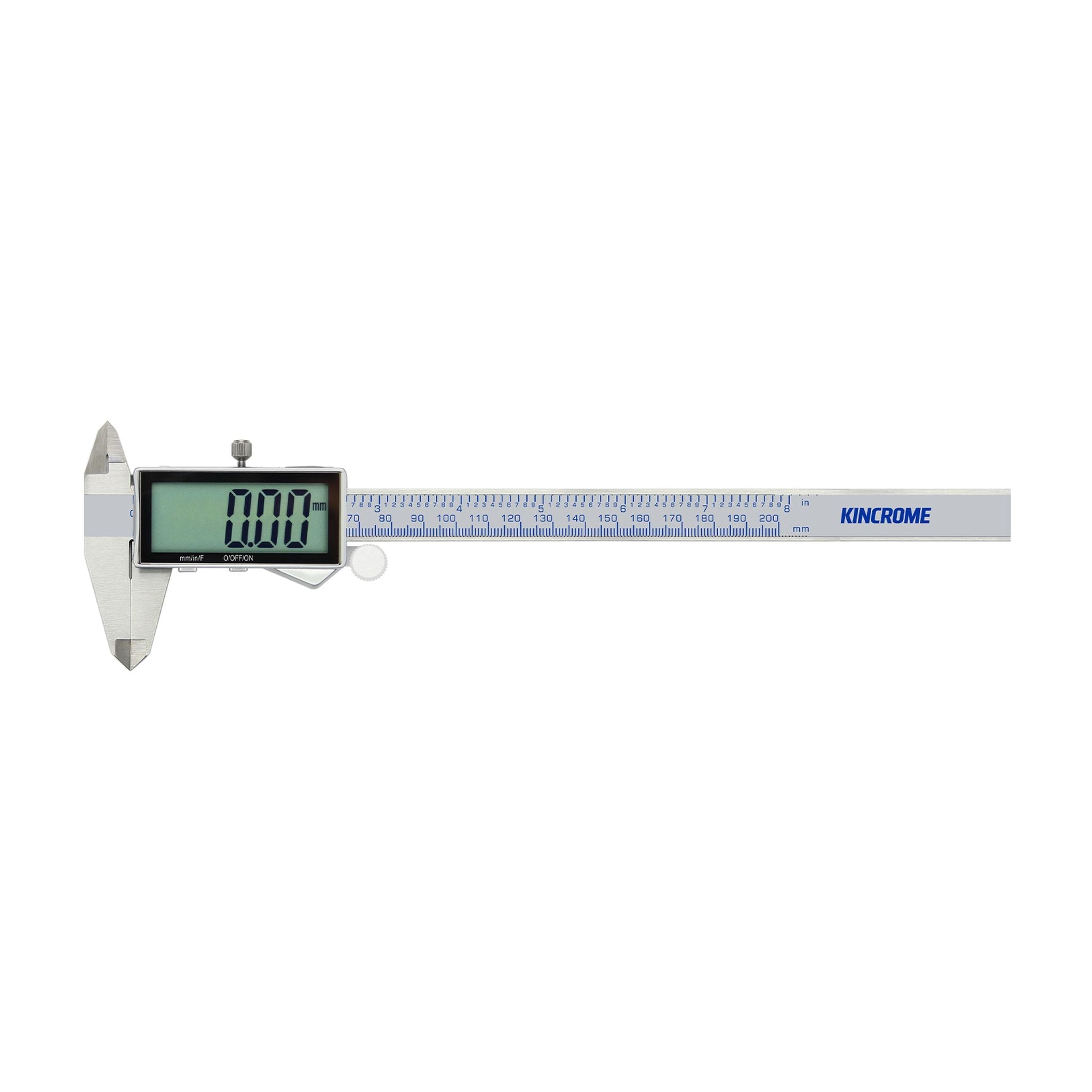 VERNIER CALIPER 200MM MET/IMP & FRACTION DISPLAY