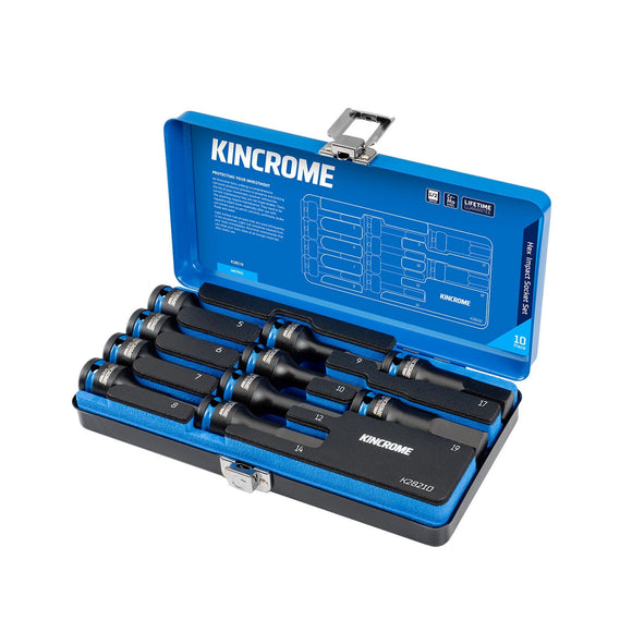 IMPACT HEX SET METRIC 1/2 10 PIECE