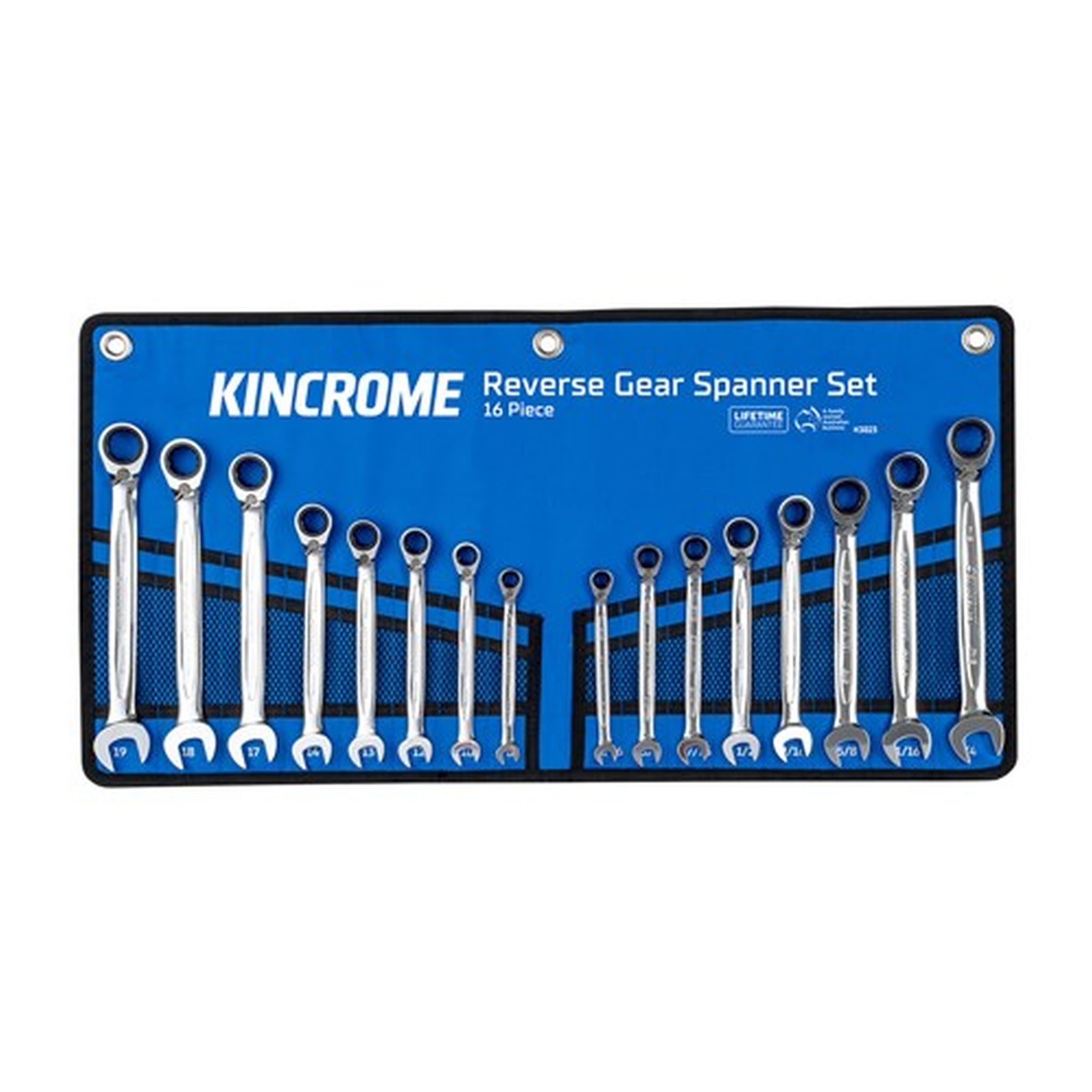 GEAR SPANNER SET METRIC/IMPERIAL 16 PIECE
