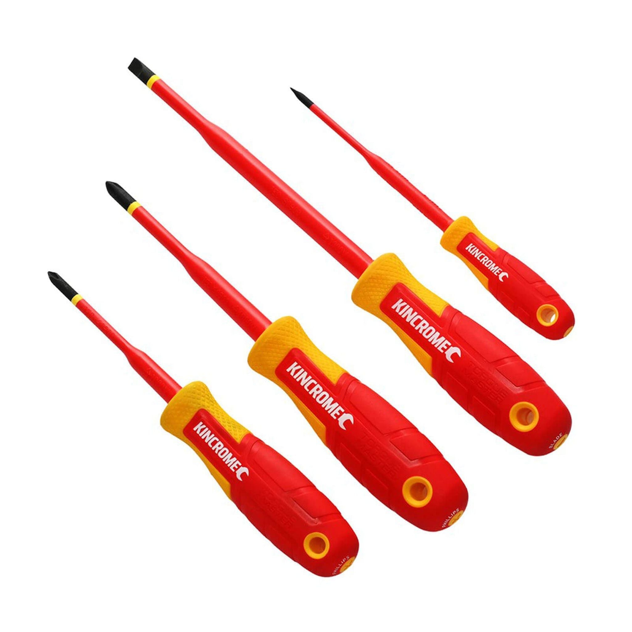 SCREWDRIVER SET INSULATED 4PCE