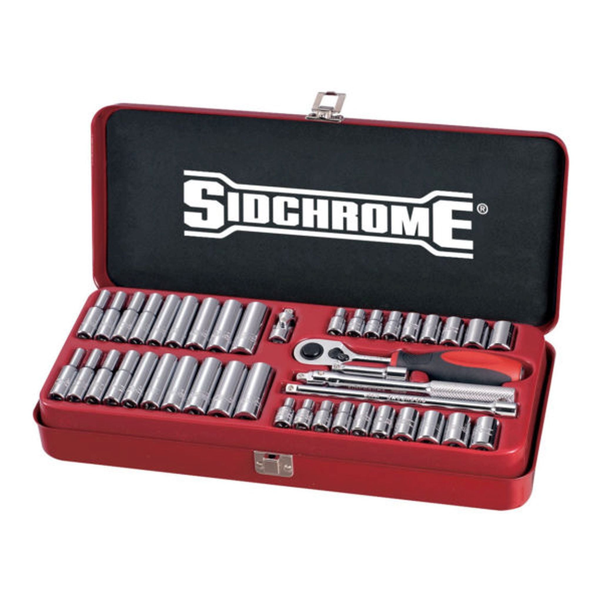 SOCKET SET 43 PCE 1/4 DRIVE METRIC