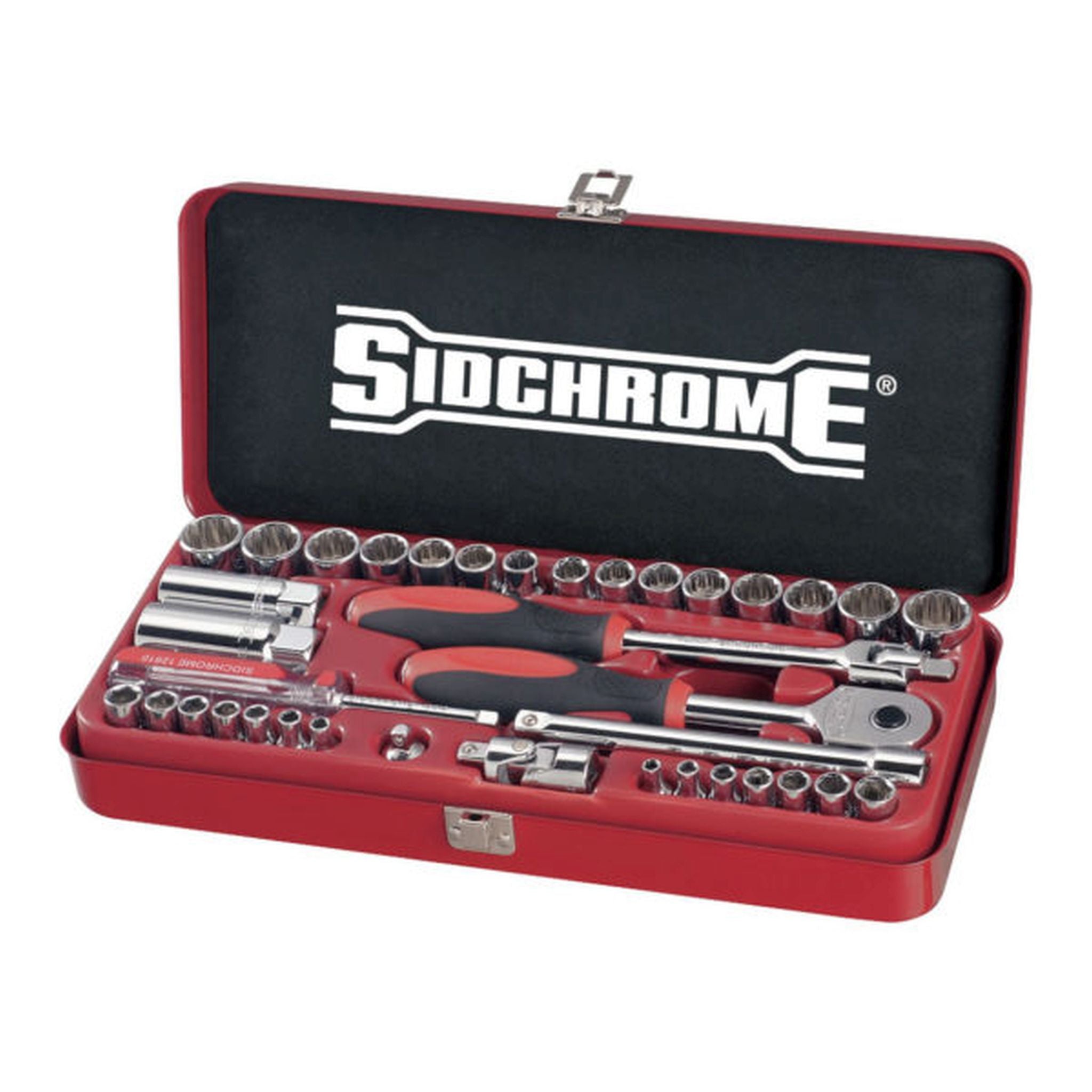 SOCKET SET 38 PCE 1/4 & 3/8 DR METRIC